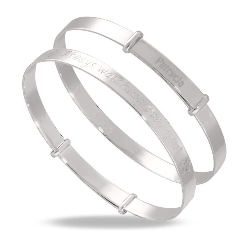 Silver deals baby bangles