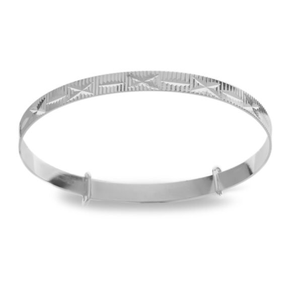 personalised baby bangle