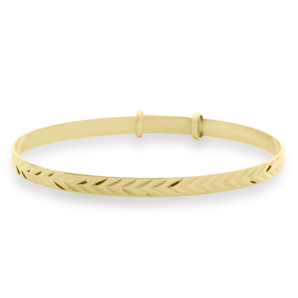 9ct gold baby bangles sale