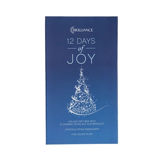 12 Days of Joy Advent Calendar – Christmas Gift with Swarovski Crystals